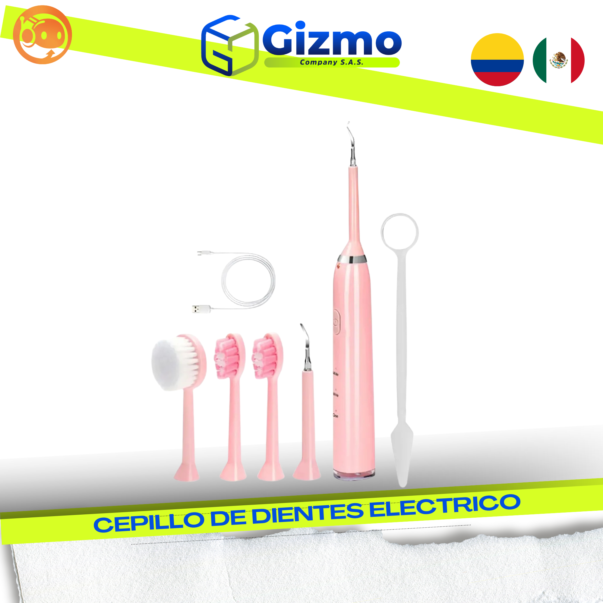 Cepillo Limpiador Dental Eléctrico Frec